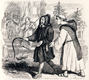 Il pastore e il re (Le berger et le roi) - Favole di La Fontaine da Grandville