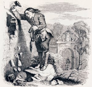 Il tesoro e i due uomini da Grandville