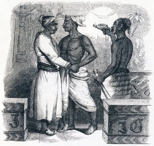 I due amici (Les deux amis) - Favole di La Fontaine da Grandville