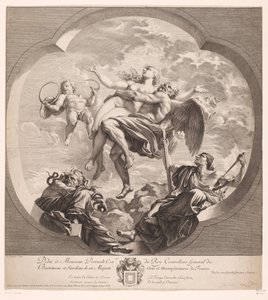 Personificazione del Tempo che rivela la Verità da Gérard Audran