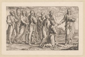 Pietro riceve le chiavi