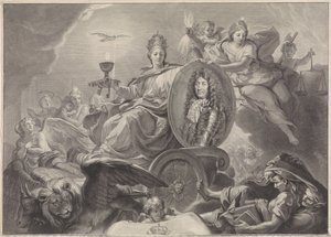 Ritratto allegorico di Luigi XIV, re di Francia