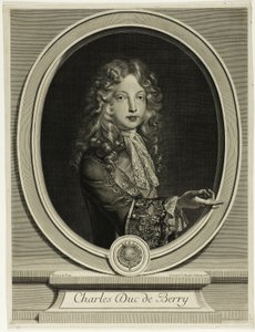Carlo Duc de Berry da Gérard Edelinck