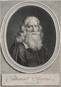 Nathanael Dilgerus, ministro di Danzica, 1683 da Gérard Edelinck