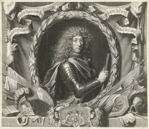 Ritratto di Antoine-Armand de Fradet de Saint-Aoust da Gérard Edelinck