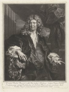 Ritratto di Martin Desjardins da Gérard Edelinck