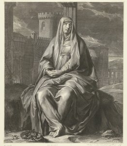 Maria Addolorata da Gérard Edelinck