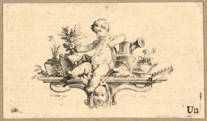 Bambino come giardiniere