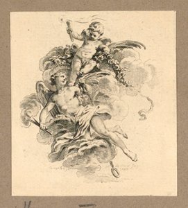 Imeneo e Putto da Gravelot