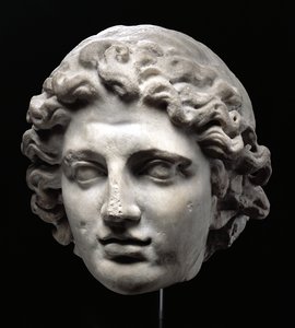 Testa colossale di Alessandro Magno (356-323 a.C.)
