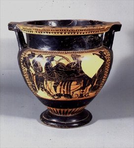 Cratere a colonna, Attico, 530-520 a.C. da Greek