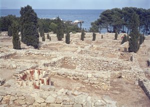 Rovine greche del porto di Emporion