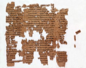 Papyrus scientifico greco risalente al 200 d.C.