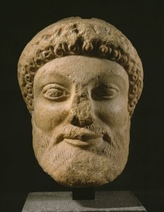 Testa di Dioniso, Attica, c.480-460 a.C.