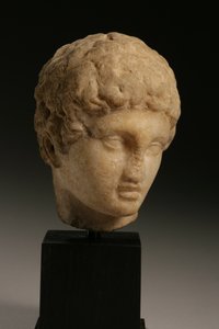 Testa di un principe, periodo ellenistico, IV-III secolo a.C. (marmo)