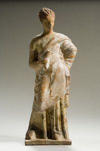 Statuetta di una donna, periodo ellenistico, c. III secolo a.C.