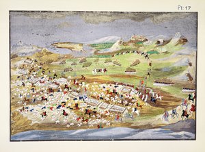 Battaglia di Analaton, tavola 17 da Storia illustrata della guerra d