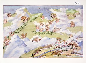 Battaglia della locanda di Gravia, tavola 5 da Storia illustrata della guerra d