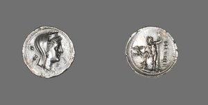Dramma raffigurante la ninfa Anfitrite, 216-203 a.C. da Greek School