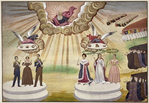 Preghiere agli dei per la liberazione della Grecia, tavola 1 da Storia illustrata della guerra d