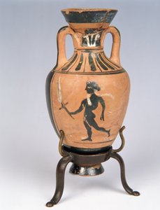 Piccola Anfora Panatenaica, Gruppo Bulas, Atene (ceramica) da Greek School