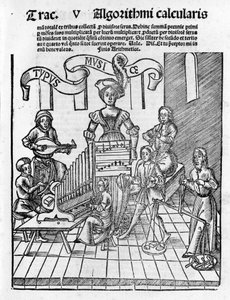 Arti Liberali: Musica - in "Margarita Philosophica" di Gregor Reisch (1467-1525). Bale da Gregor Reisch