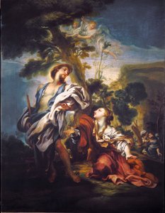 Noli Me Tangere, dipinto di Gregorio De Ferrari (1647-1726), Genova, Musei di Strada Nuova