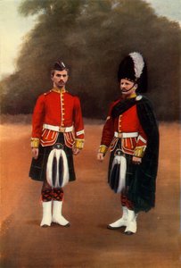 Soldato e caporale dei Gordon Highlanders, 1900