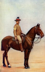Sergente maggiore dei Lancers del Nuovo Galles del Sud, 1900 da Gregory and Co