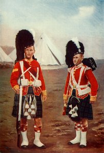 Sergente e trombettiere, 1° Argyle e Sutherland Highlanders, 1900