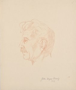 Ritratto di Franz Barwig il Vecchio da Grete Wagner Barwig