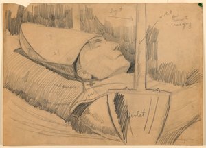 Ritratto funebre del cardinale James Gibbons da Griffith Baily Coale