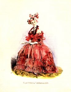 Ritratto della contessa Catherine von Tiesenhausen 1803-1888, 1830 da Grigori Grigorevich Gagarin