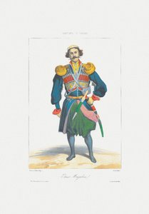 Principe di Megrelia Da: Scene, paesaggi, costumi e usanze del Caucaso da Grigori Grigorevich Gagarin