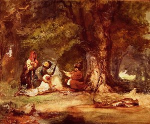 Soldati russi durante le guerre del Caucaso del 1817-64 da Grigori Grigorevich Gagarin