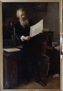 La prima impressione (ritratto) da Grigori Grigoryevich Myasoedov