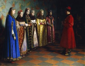 Lo zar Alessio Michajlovič sceglie una sposa, 1882