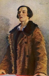 La presidentessa (litografia a colori) da Grigory Grigorievich Ryazhsky