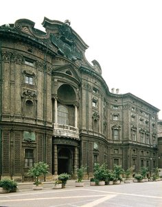 Facciata di Palazzo Carignano da Guarino Guarini