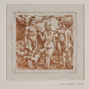 Il giudizio di Paride da Gudmund Hentze