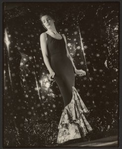 [Ritratto di una modella non identificata]. da Günther Krampf