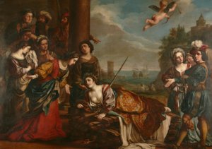 La morte di Didone da Guercino (1591 1666) (after)
