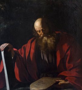 Mosè con le tavole della legge da Guercino (1591 1666)