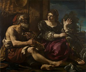 Erminia e il pastore da Guercino