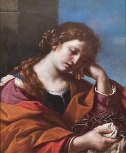 Maria Maddalena con la corona di spine da Guercino