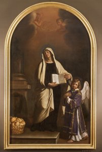 Santa Francesca Romana da Guercino