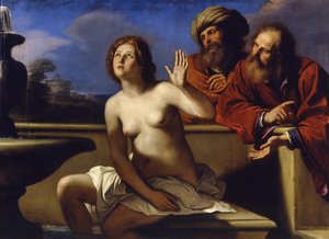 Susanna e i vecchioni, 1649-1650 da Guercino