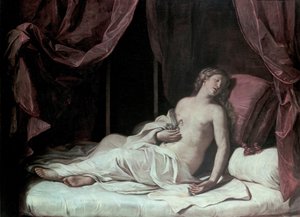 La morte di Cleopatra, 1648