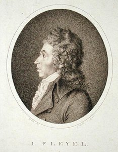 Ignaz Joseph Pleyel (1757-1831) inciso da F.W. Nettling