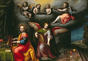 Santa Cecilia da Guglielmo Caccia